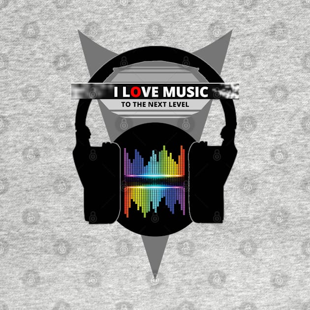 To the Next Level Music - music by tatzkirosales-shirt-store